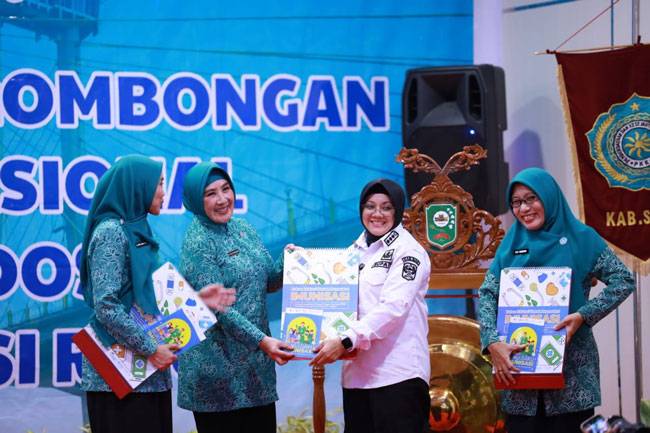 Kunker Ketua Umum TP PKK Pusat Dorong Intervensi Zero Dose di Kabupaten Siak