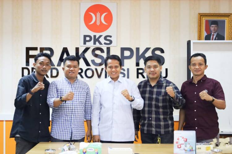 Anggota DPRD Riau Samsuri Daris Terima Kunjungan HIPPMIH Riau dan IKAMI Sulsel