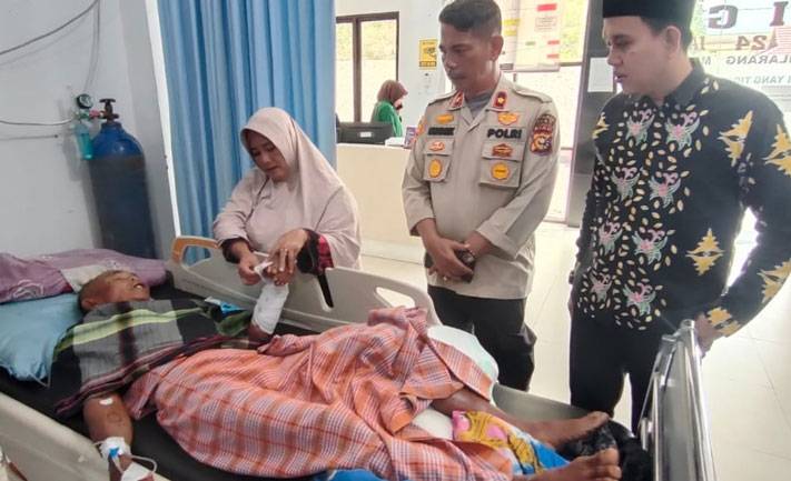 Warga Diserang Buaya Sei Lukut, Kapolsek Tualang Imbau Hindari Aktifitas di Sungai