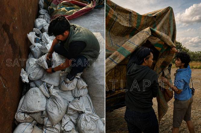 Satlap Tri Cakti Bersama Satgas Gabungan Gagalkan Perdagangan Bijih dan Balok Timah Ilegal di Pelabuhan Pelindo Belitung