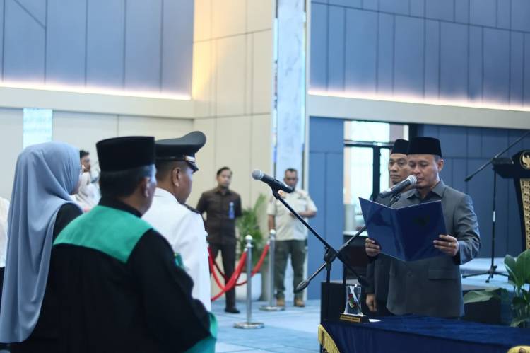 Wako Agung Nugroho Lantik 16 Pejabat