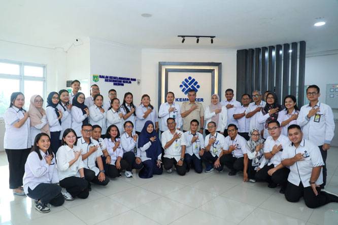 Menaker Tekankan Transformasi Balai K3 Jadi Pusat Pengelolaan Keselamatan dan Kesehatan Kerja