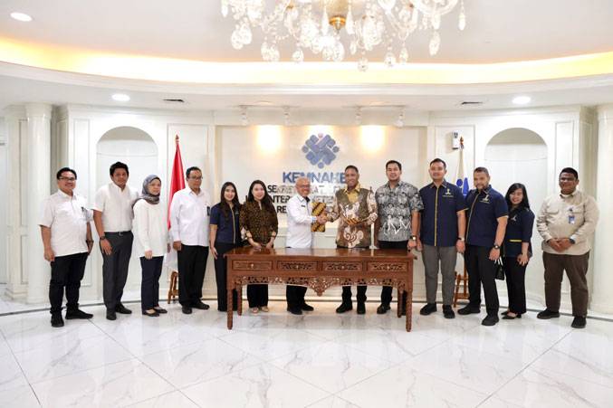 Kemnaker dan BPD HIPMI Jaya Teken Kesepahaman Bersama untuk Tingkatkan Keterampilan Tenaga Kerja