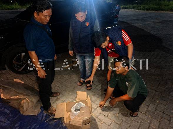 Satlap Tri Cakti dan Tim Resmob Polres Belitung Berhasil Gagalkan Perdagangan Timah Ilegal