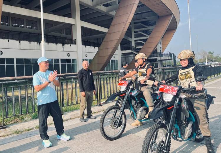 Agung Nugroho Launching Tim Sapa Motoris Satpol PP Pekanbaru, Penegakan Perda Lebih Humanis