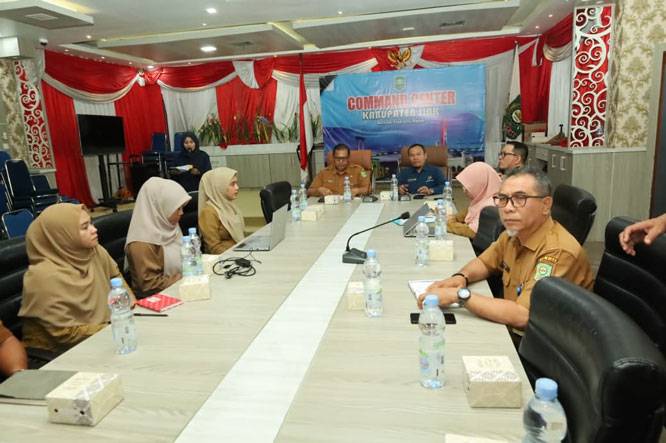 Perkuat Penyelenggaraan Statistik, Pemkab Siak Dievaluasi oleh Tim BPS Pusat