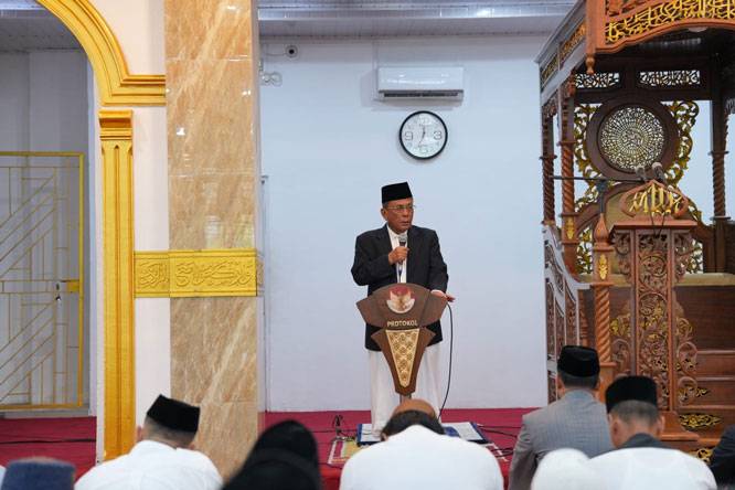 Shalat Idul Adha 1447 H di Rohil: Bupati Bistamam Ajak Warga Perkuat Keikhlasan Bangun Daerah