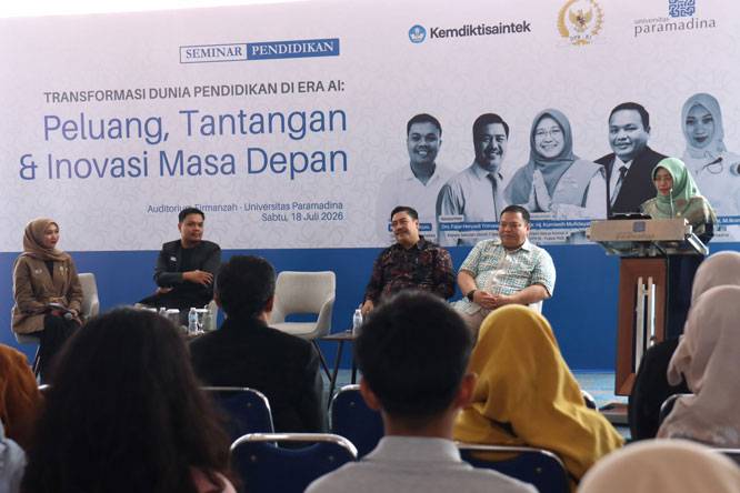 Seminar Universitas Paramadina dan Komisi X DPR RI: Mempersiapkan Transformasi Dunia Pendidikan Nasional di Era Kecerdasan Buatan