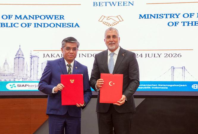 Indonesia dan Turki Sepakati Joint Action Plan 2026&ndash;2027: Wujudkan Pasar Kerja Inklusif hingga Berbagi Konsep 'Model Factory'