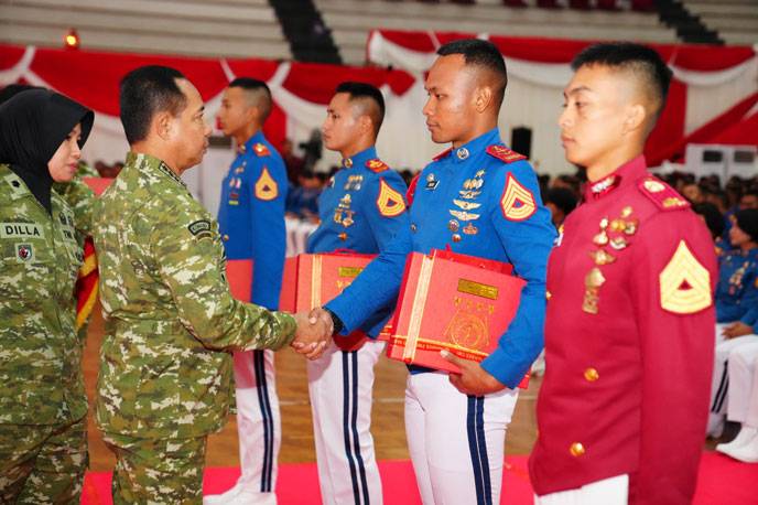 1.173 Capaja TNI-Polri, Terima Pembekalan dari Menhan RI, Panglima TNI dan Kapolri