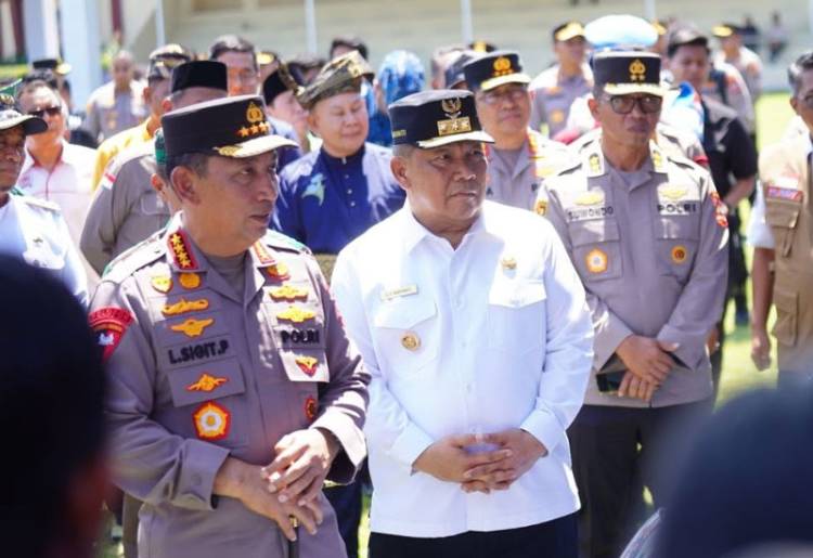 Polda Riau Terima Bantuan Alat Pemadaman Karhutla dari Kapolri