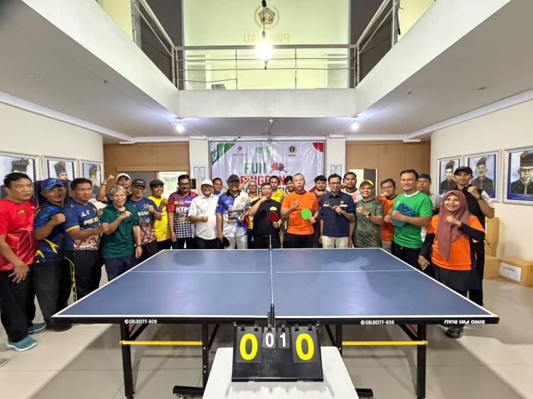 Fun Pingpong Competition, Pererat Sinergi SKK Migas, EMP dan PWI Riau