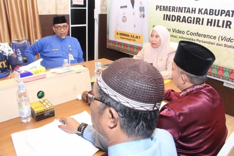 Wabup Inhil Ikuti Percepatan Program BSPS Bersama Mendagri, Dorong Optimalisasi Verifikasi Data Perumahan