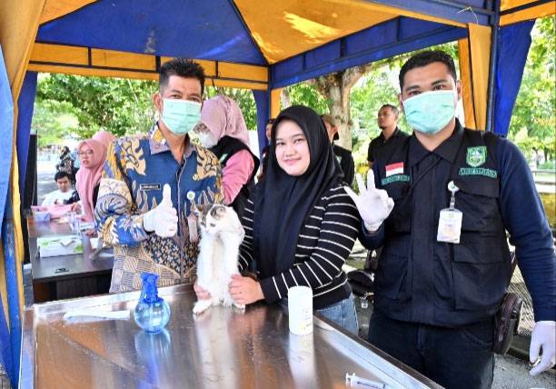 Pemkab Bengkalis Gelar Kick Off Bulan Vaksinasi Rabies 2026