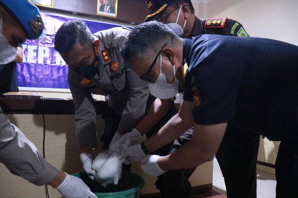 Musnahkan 3 Kg Sabu, Kapolres Meranti: Dapat Selamatkan 15 Ribu Jiwa