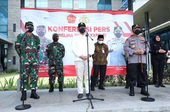 Panglima TNI: Hentikan Laju Covid-19 di Boyolali, Semua Elemen Harus Kerja Keras