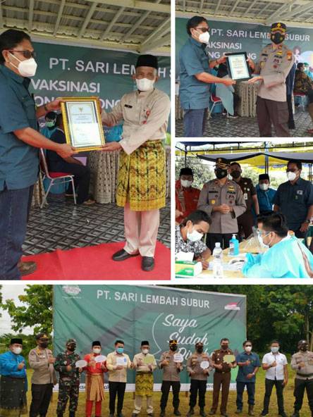 PT SLS Laksanakan Vaksinasi Gotong Royong, Sasar 1.550 Karyawan dan Keluarga