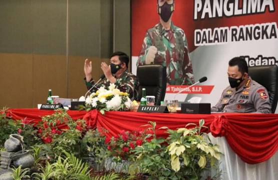 Panglima TNI: Untuk Menang Perang Amunisi Harus Cukup