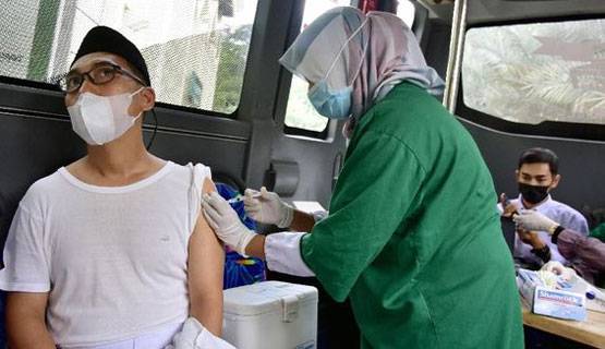 Update Kasus Covid-19 Riau dan Capaian Vaksinasi per 18 Agustus 2021