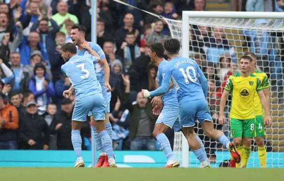 Man City vs Norwich: The Citizens Pesta Gol ke Gawang Lawan