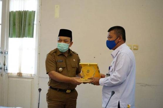 Wabup Siak Terima Audiensi BNN Kabupaten Pelalawan