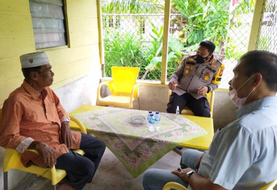 Temui Ketua MKA LAMR Meranti, AKBP Andi Yul Minta Dukungan Dalam Menjaga Kamtibmas