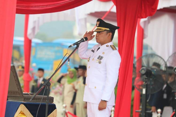 Pj Walikota Pekanbaru Sampaikan Pesan Presiden Jokowi Usai Upacara HUT Ke-77 RI