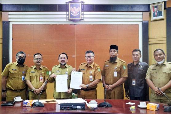 Pemkab Bengkalis Siap Kelola Aset di Wilayah Perbatasan Dumai