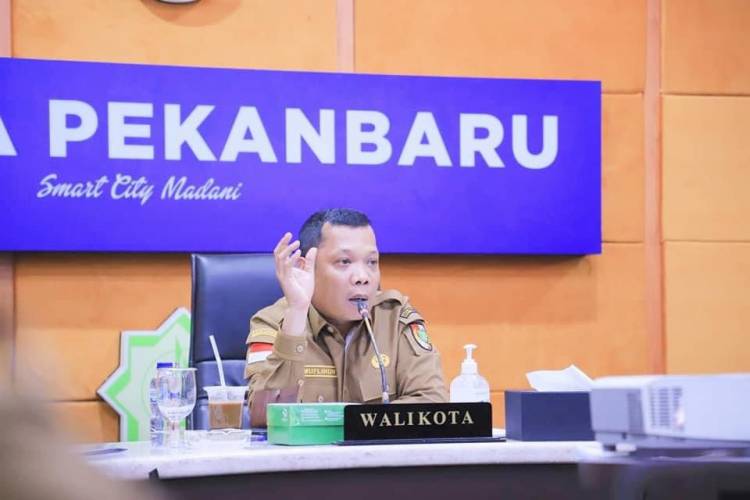Antisipasi Lonjakan Kasus Covid-19 di Pekanbaru, Pj Walikota Himbau Masyarakat Tetap Ikuti Prokes
