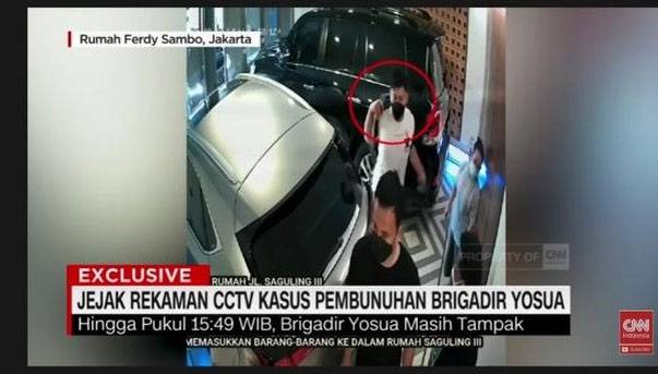 Detik-Detik Terakhir Terlihatnya Brigadir J Sesaat Sebelum Dibunuh