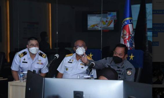 Kepala Bakamla RI Terima Courtesy Call Komandan Thai MECC
