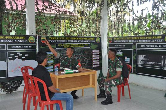 Dandim 0301/Pekanbaru Pastikan TMMD di Kelurahan Sialang Rampai Lancar