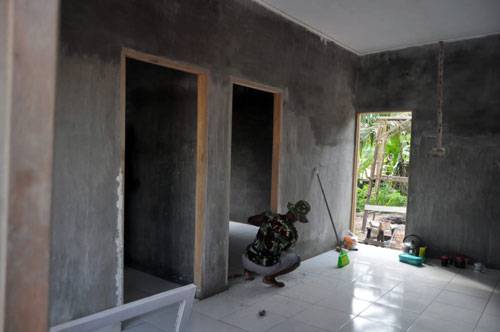 Rehab RTLH Milik Pakde Prahara Tahap Finishing, Satgas Tuntaskan Semua Sasaran