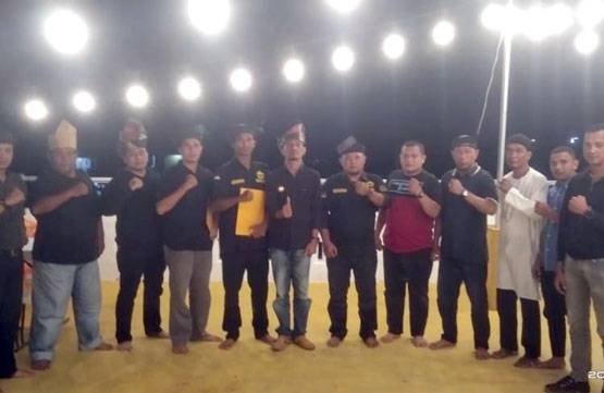 M Muas dan Eriyanto Saputra Terima Mandat Kawalan dari Panglima Sambang Gagak Hitam Kabupaten Bengkalis