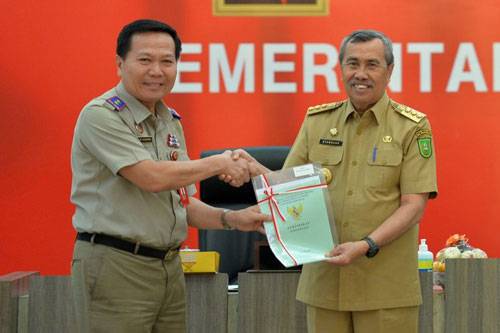 Sertifikat Aset Pemerintah, Pemda Harus Proaktif Berkoordinasi Dengan Kakanwil BPN Riau