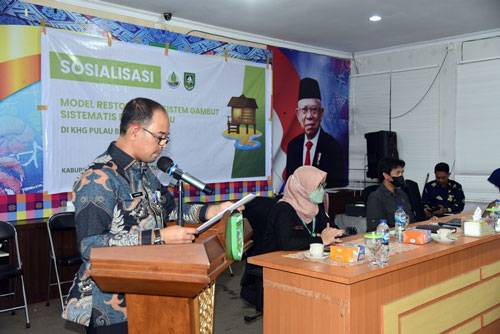 BRGM Tetapkan Bengkalis Sebagai Model Restorasi Gambut Sistematis dan Terpadu