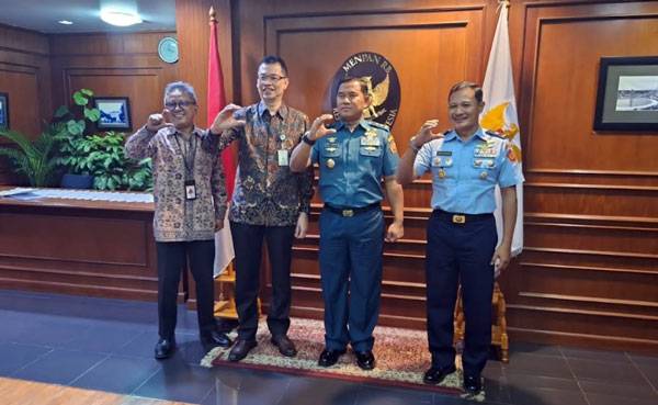 Asrenum Panglima TNI Kunjungi Deputi RB Kunwas Kementerian PANRB