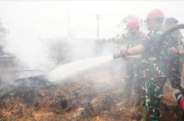 Panglima TNI: Tanpa Kebersamaan Karhutla Tidak Dapat Diatasi