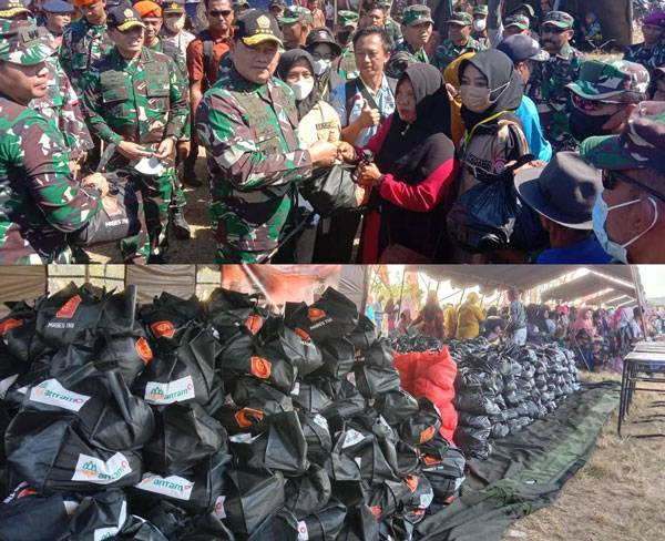 Tidak Hanya Gelar Alutsista, Latgab TNI Juga Gelar Baksos di Situbondo
