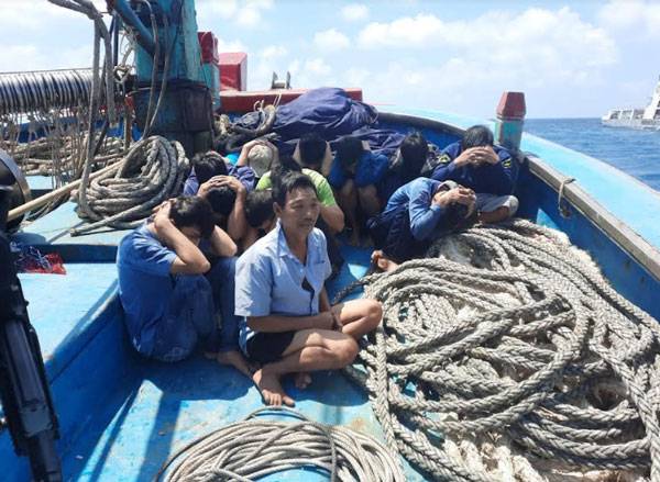 Bakamla RI Tangkap Kapal Vietnam Curi Ikan di Laut Natuna Utara
