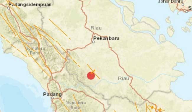 Kuansing Digoyang Gempa 4,3 M Sore Ini