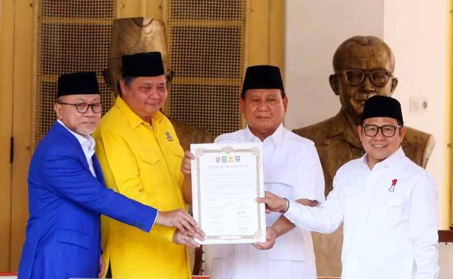 PAN, Golkar, PKB Dukung Prabowo, Bagaimana Cawapres?