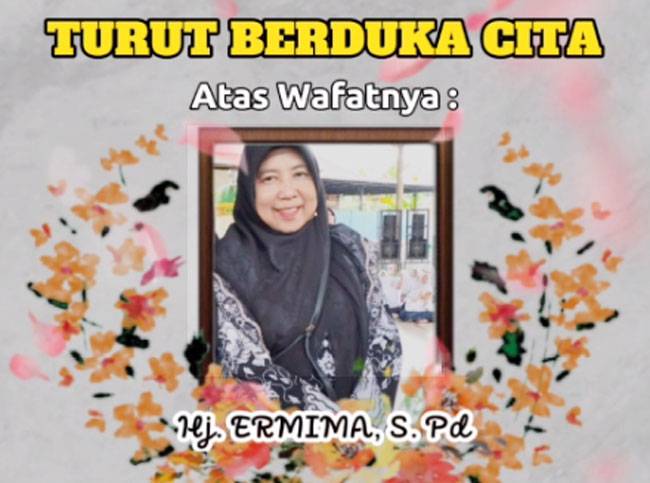 Innalillahiwainnailaihiroojiuun, Salah Seorang Guru Terbaik UPT SMPN 1 Bangkinang Kota Berpulang ke Rahmatullah