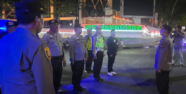 Antisipasi Balap Liar di Pekanbaru, Kompol Herman Pimpin Giat Patroli Malam