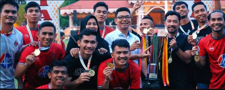 Pj Sekda Kuansing Tutup Open Turnamen Bupati Cup 2024