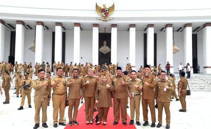 Bupati dan Walikota Se-Riau Rakor Bersama Presiden di IKN