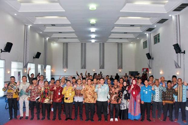Pj. Kades, Lurah se-Kabupaten Bengkalis Ikuti Rakor Program Unggulan Bermasa 2024