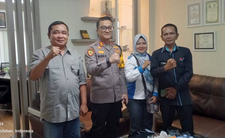 PPWI Kunjungan Silaturahmi ke Polres Inhil, Paparkan Program Strategis ke Depan