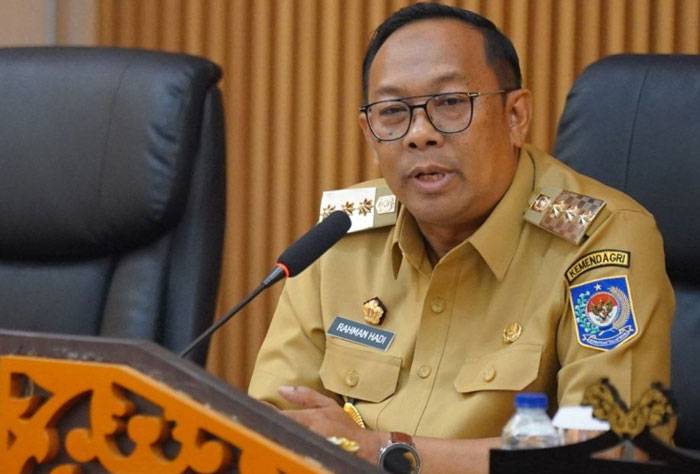 Pj Gubernur Riau Rahman Hadi Kumpulkan Seluruh Kepala OPD