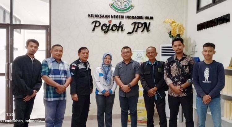 Tingkatkan Sinergitas dan Silaturahmi, PPWI Inhil Berkunjung ke Kejaksaan Negeri dan Kodim 0314 Inhil
